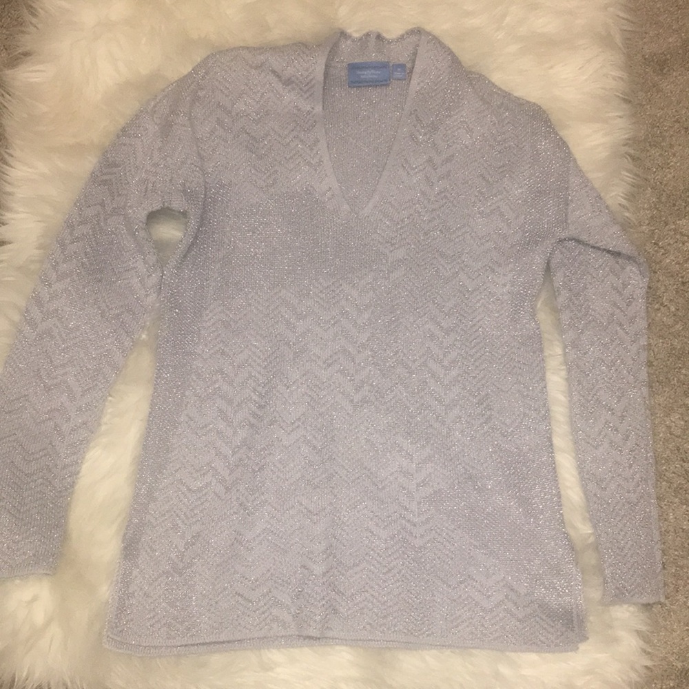 VeraWang Glittery Sweater